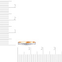 Кольцо обручальное из красного золота с бриллиантами