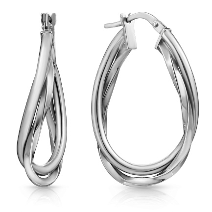 Серьги из серебра