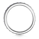 Кольцо из серебра с фианитом