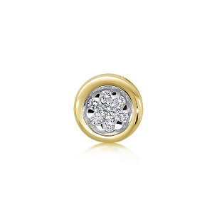 Подвеска из золота с бриллиантом