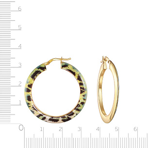 Конго из серебра с эмалью, золочением