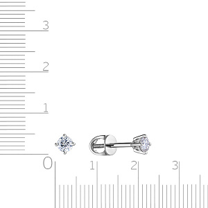 Серьги Пусеты