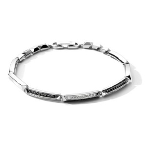 Браслет из белого золота с бриллиантами