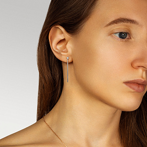 Серьги Пусеты