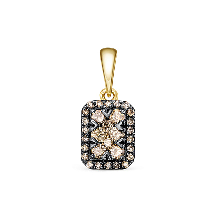 Подвеска из золота с бриллиантами