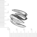 Кольцо из серебра