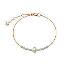 Браслет из красного золота с бриллиантами