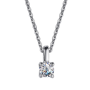 Колье из серебра с 