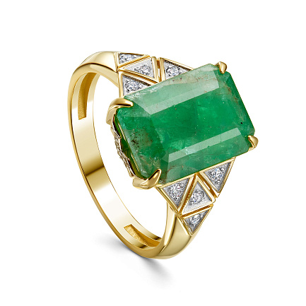 Кольцо из желтого золота