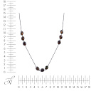 Колье из серебра с опалом