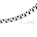 Цепь автомат из серебра