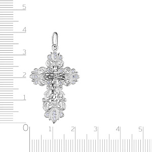 Крест из серебра