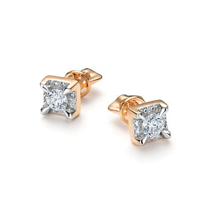 Серьги Пусеты