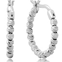 Серьги из белого золота