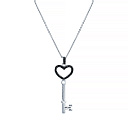 Колье из серебра