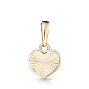 Подвеска из желтого золота