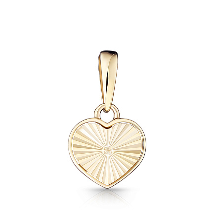 Подвеска из желтого золота