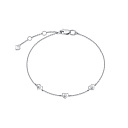 Браслет из белого золота с бриллиантами