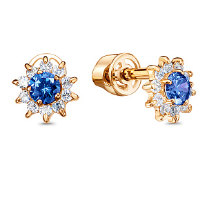 Серьги Пусеты