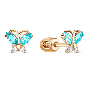 Серьги Пусеты