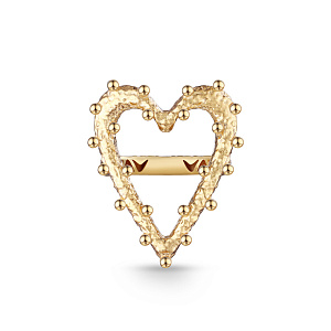 Кольцо из серебра с позолотой