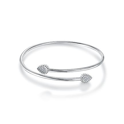 Браслет из белого золота с бриллиантами