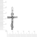 Крест из белого золота