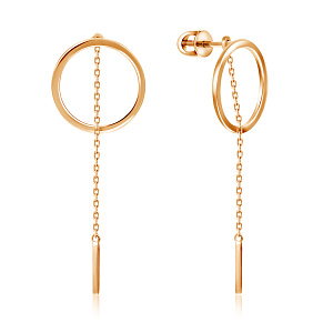 Серьги Пусеты