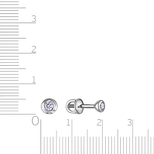 Серьги Пусеты