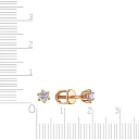 Серьги Пусеты