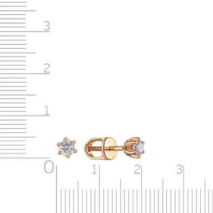 Серьги Пусеты