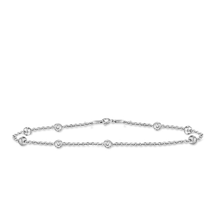 Колье из серебра