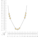 Колье из серебра с опалом