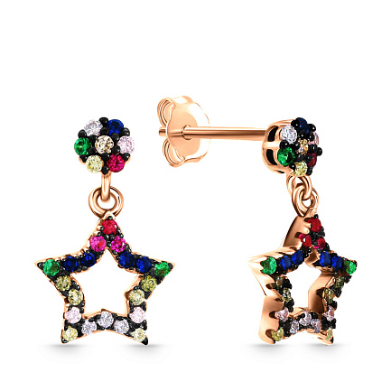 Серьги Пусеты