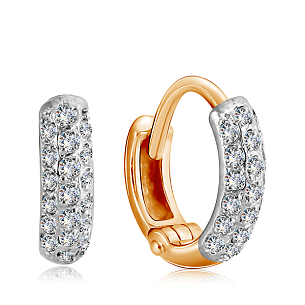 Серьги Конго детские