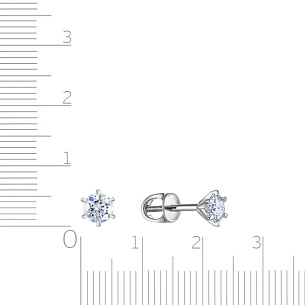 Серьги Пусеты