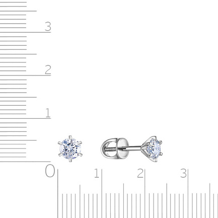 Серьги Пусеты