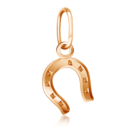 Подвеска из красного золота