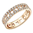 Кольцо из золота с бриллиантами