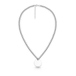 Колье из серебра