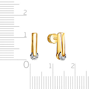 Серьги Пусеты