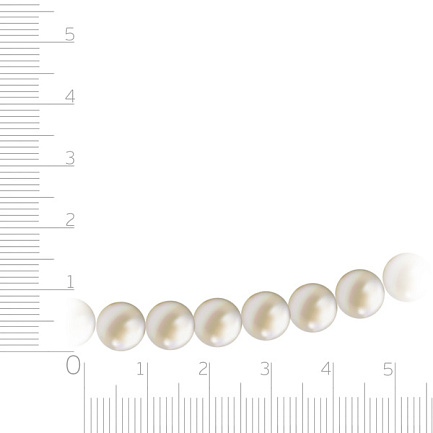 Бусы из серебра с жемчугом