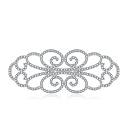 Кольцо из серебра с фианитом