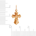 Крест из красного золота