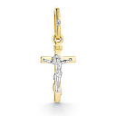 Подвеска из желтого золота с бриллиантом