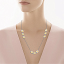 Колье из серебра с опалом