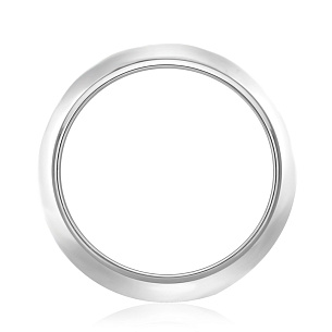 Кольцо из белого золота с бриллиантом