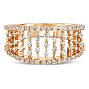 Кольцо из золота с бриллиантами