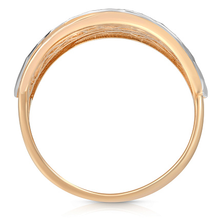 Кольцо из красного золота