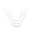 Колье из серебра с фианитом